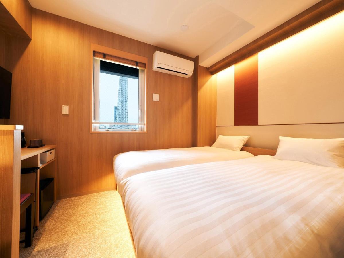 Rakuten Stay Tokyo Asakusa Twin Room Bagian luar foto
