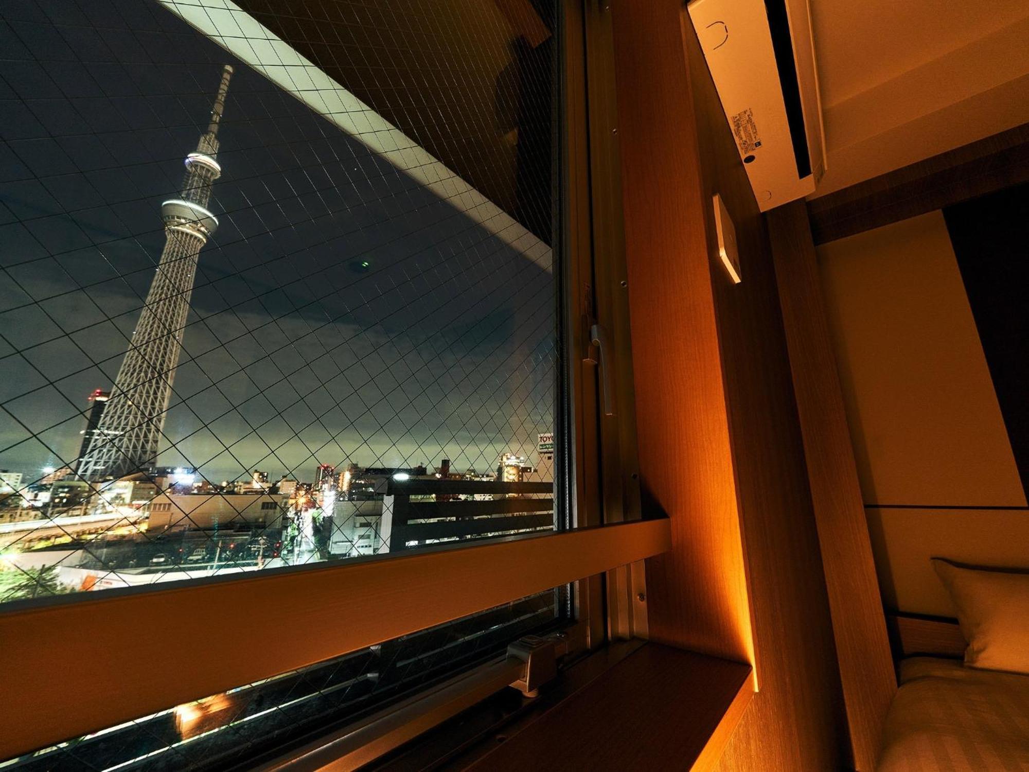 Rakuten Stay Tokyo Asakusa Twin Room Bagian luar foto