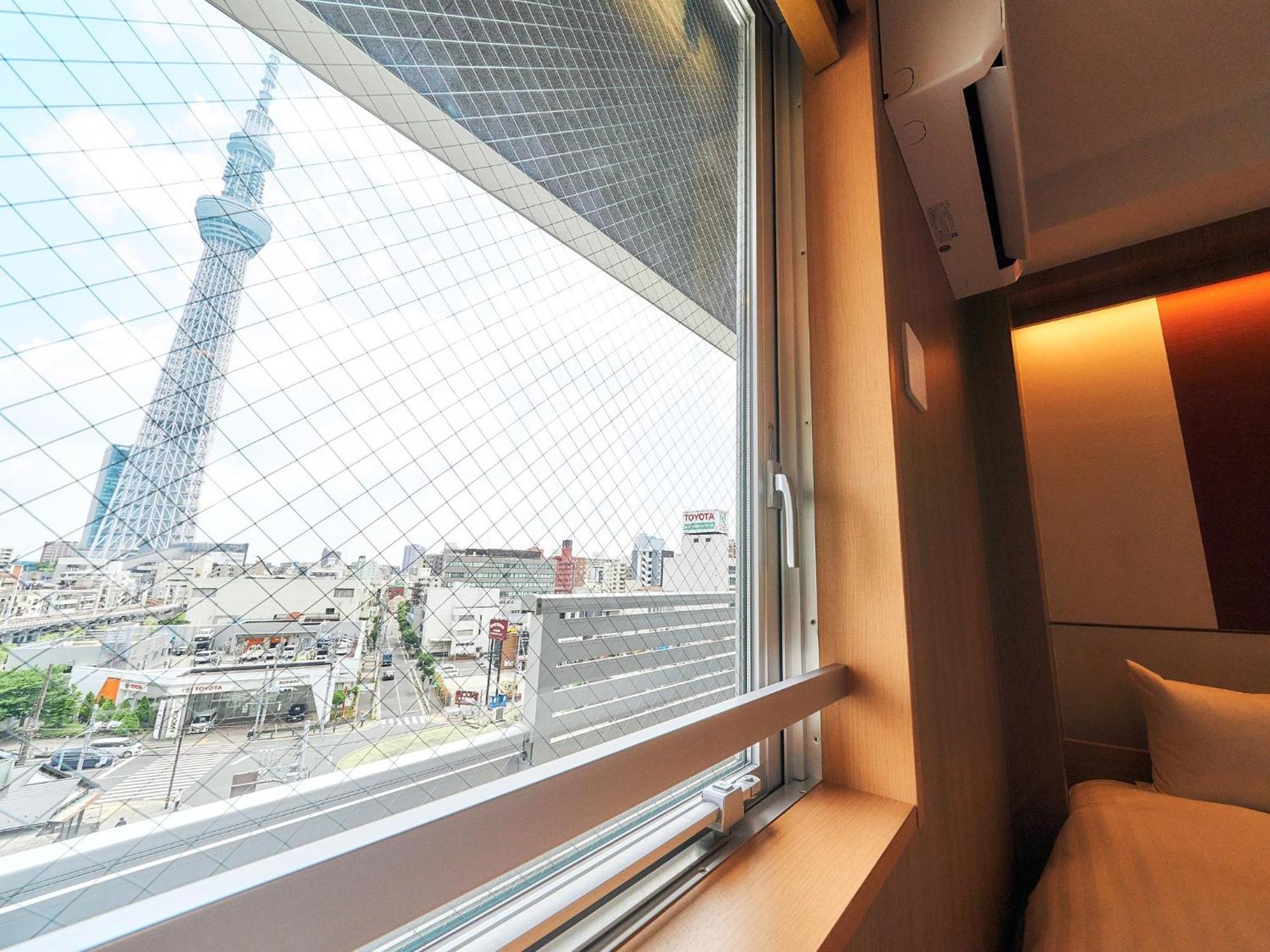 Rakuten Stay Tokyo Asakusa Twin Room Bagian luar foto