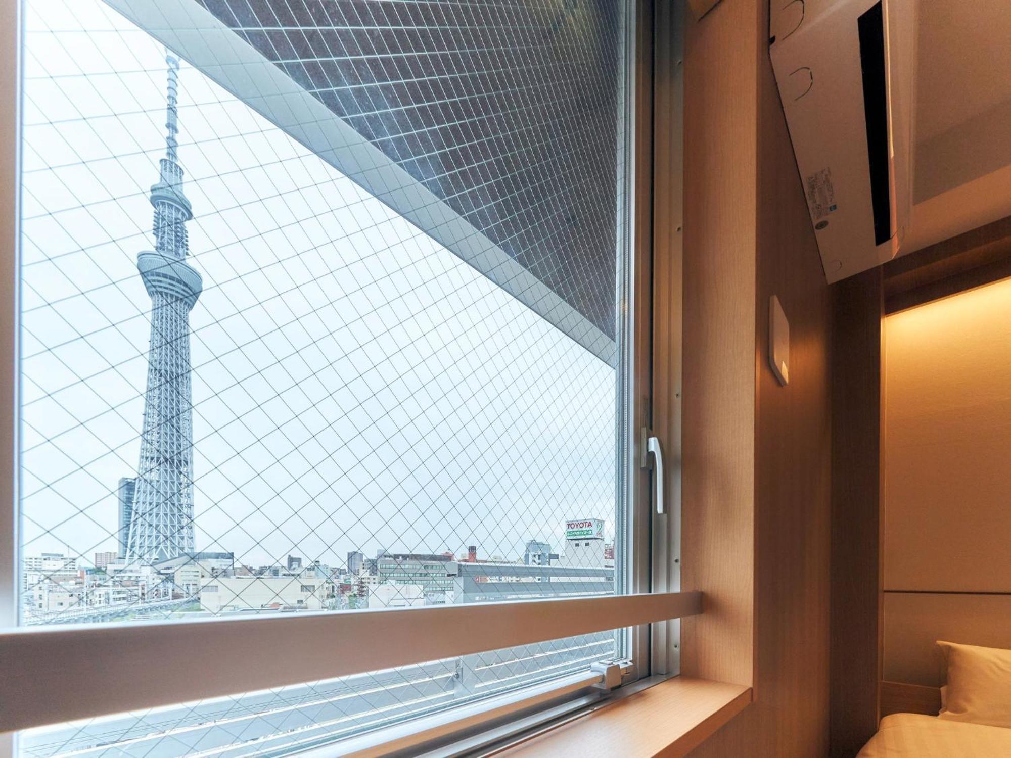 Rakuten Stay Tokyo Asakusa Twin Room Bagian luar foto